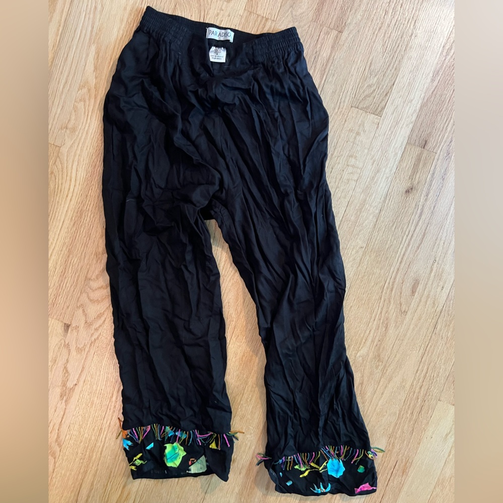 Black Wide Leg Jumpsuit with Flowing Fabric